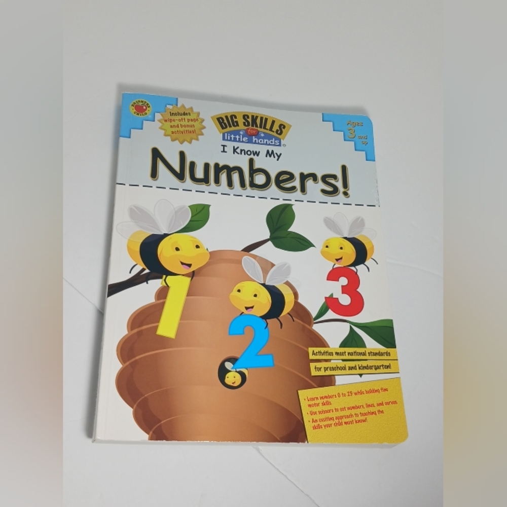 Big Skills For Little Hands I Know My Numbers! Homeschool Preschool